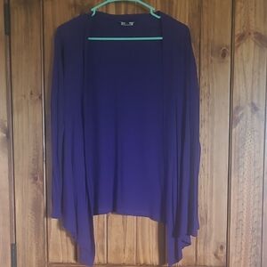 Express Deep Purple Women's Cardigan. Size S
